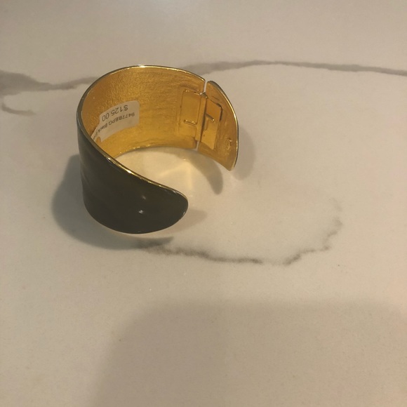 CC Skye black and gold cuff - Picture 2 of 6